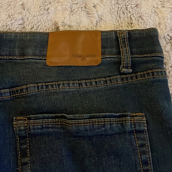 Hudson and Barrow Flex Tapered Jeans 34x32 New Without Tags - Picture 9 of 12
